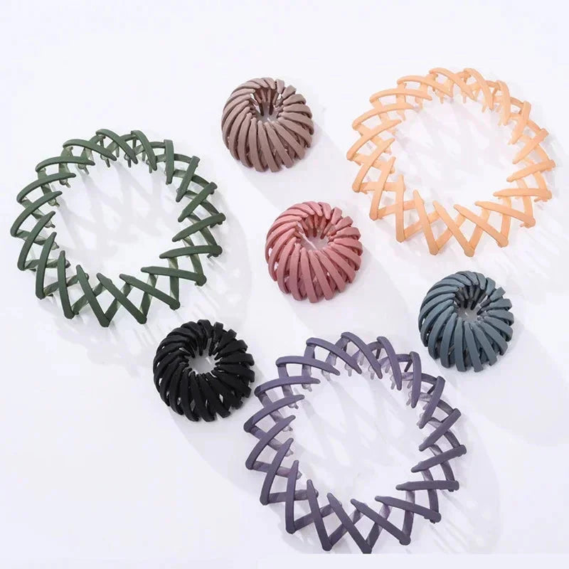 Bird Nest Shaped Ponytail Hair Clip β Magic Lazy Braider Hairpin for Women