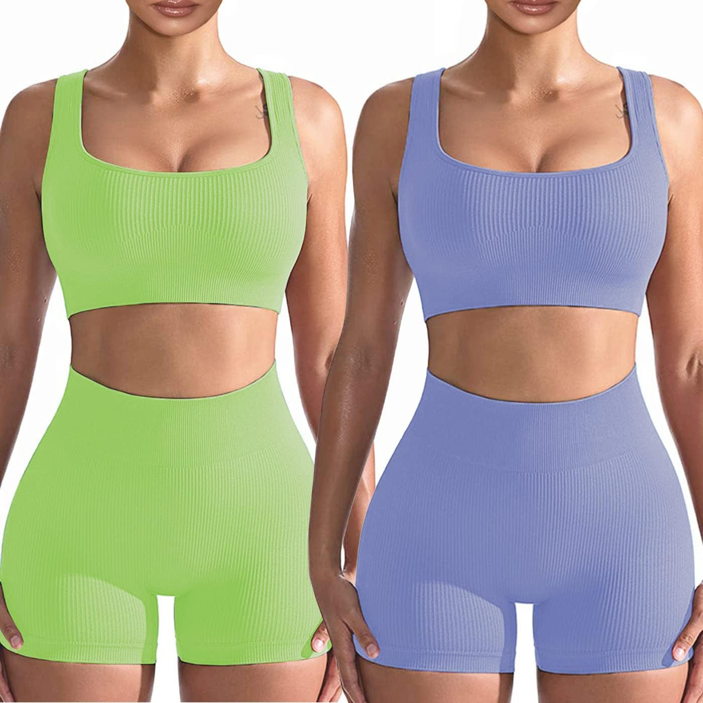 Cute YOGA Workout Set - 2 Piece Women'S Workout Outfits