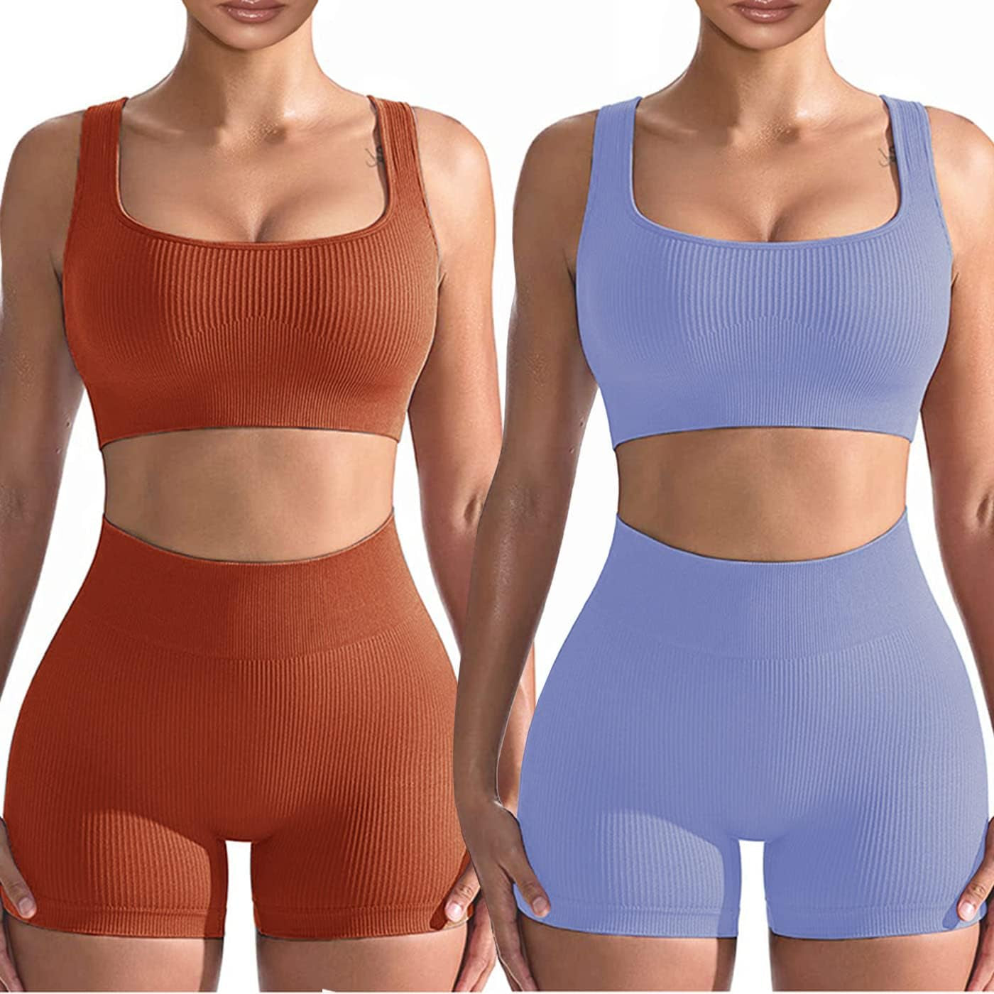 Cute YOGA Workout Set - 2 Piece Women'S Workout Outfits